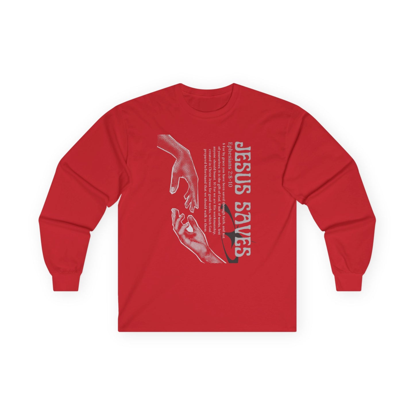 Jesus Saves Long Sleeve Tee