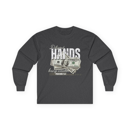 Diligent Hands Long Sleeve Tee