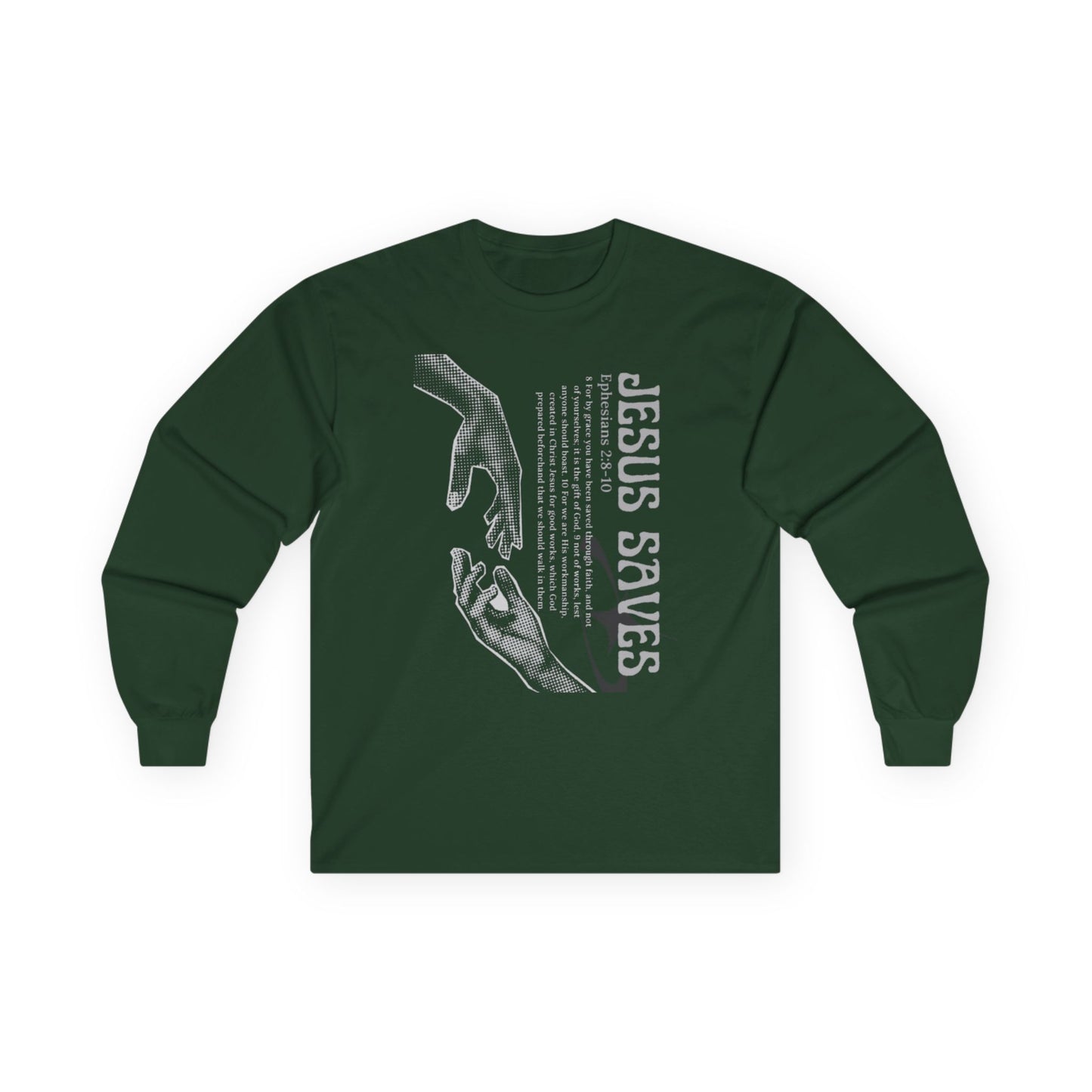 Jesus Saves Long Sleeve Tee