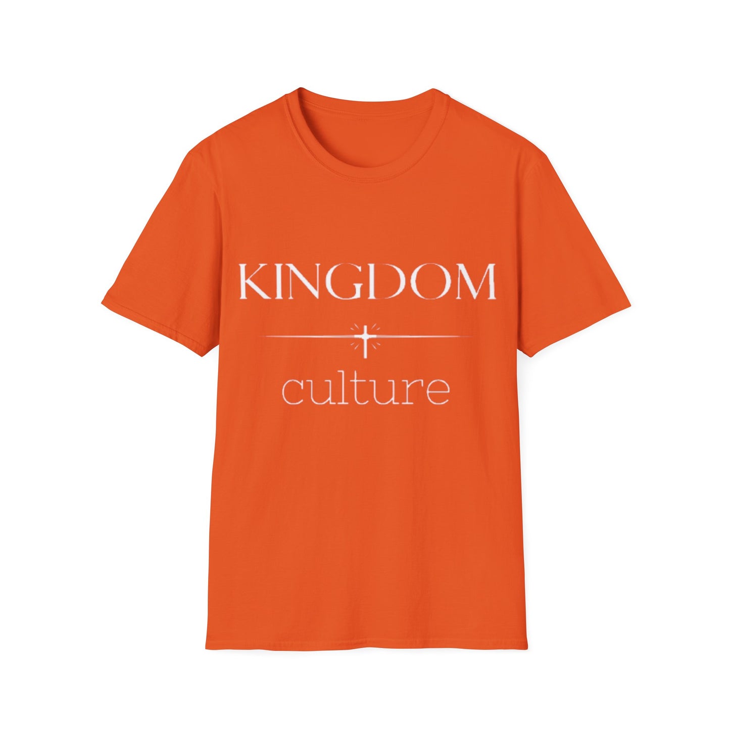Kingdom Culture Unisex T-Shirt | Softstyle Tee for Community, Faith Events, Casual Wear, Gifts, Everyday Style