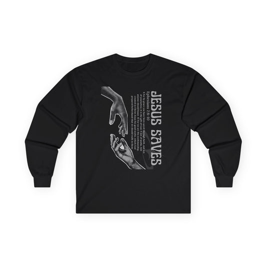 Jesus Saves Long Sleeve Tee
