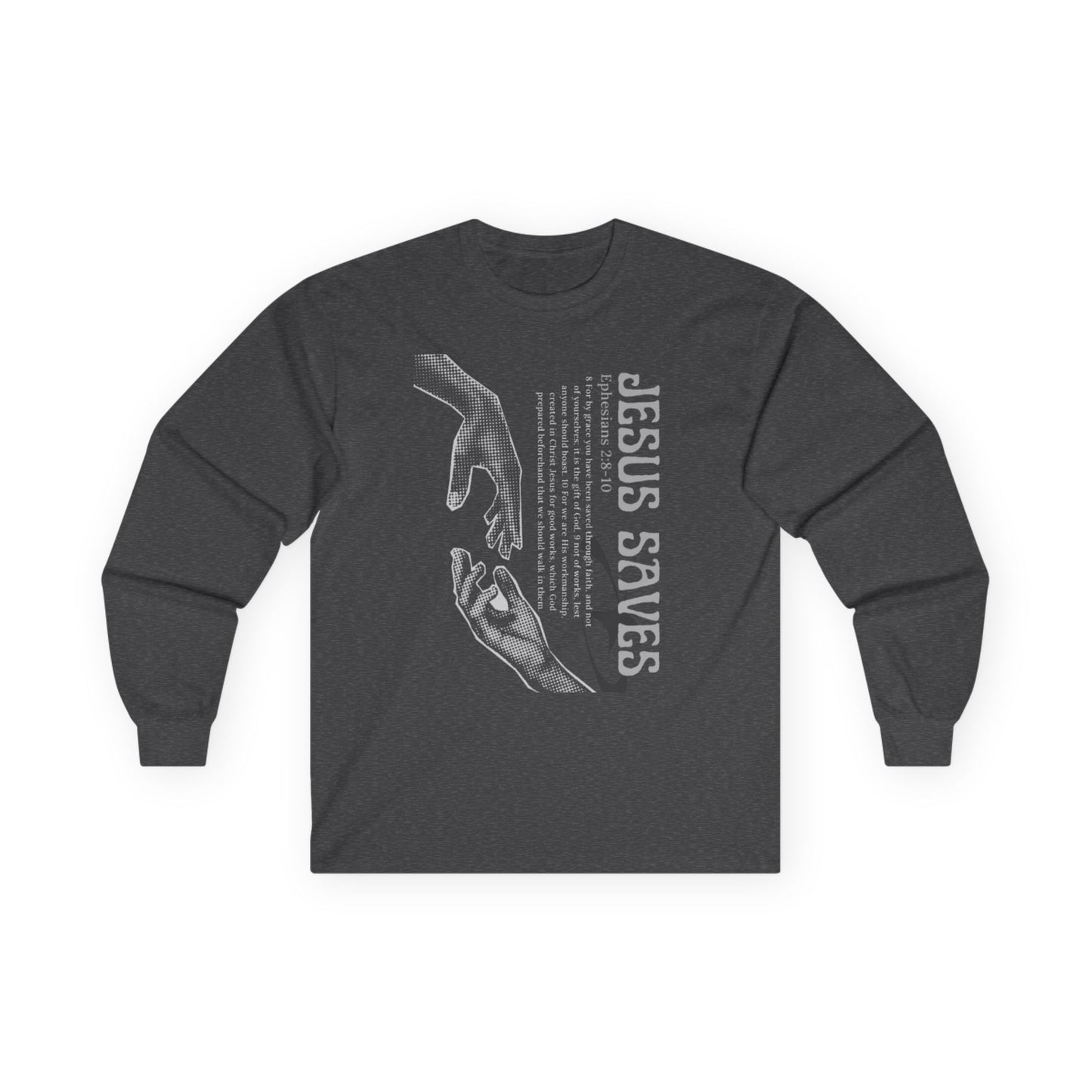 Jesus Saves Long Sleeve Tee